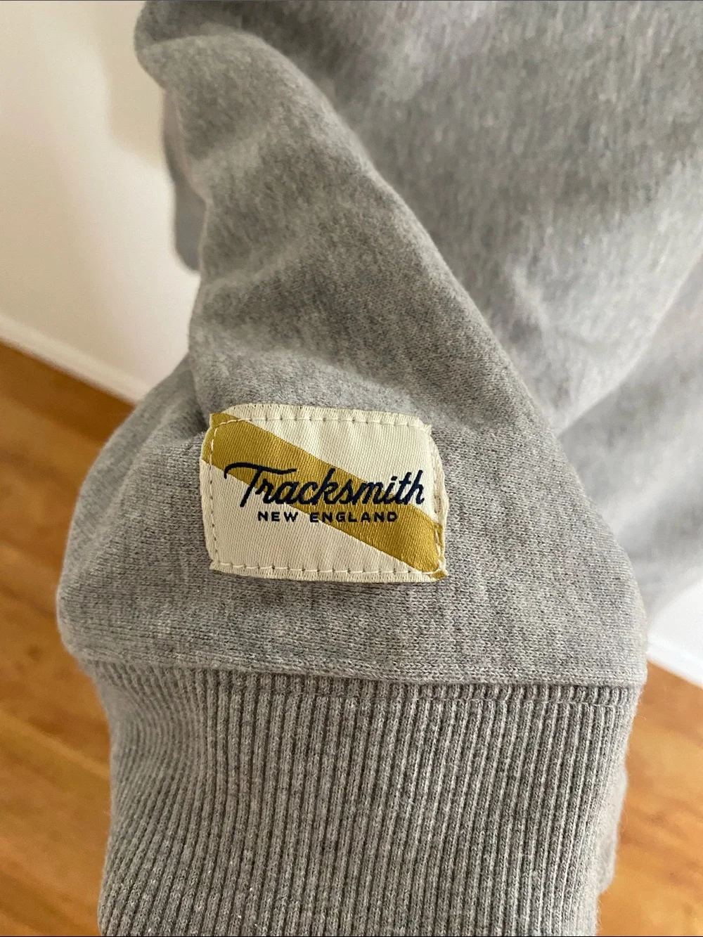 Tracksmith Gray Crewneck Sweater - Picture 3 of 5